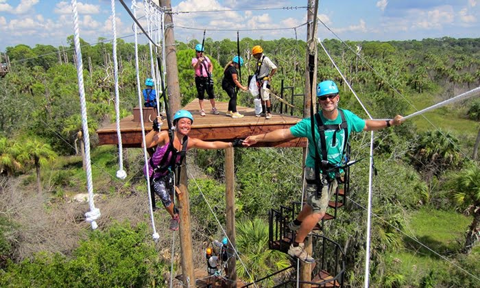 ziplining tampa bay date night guide