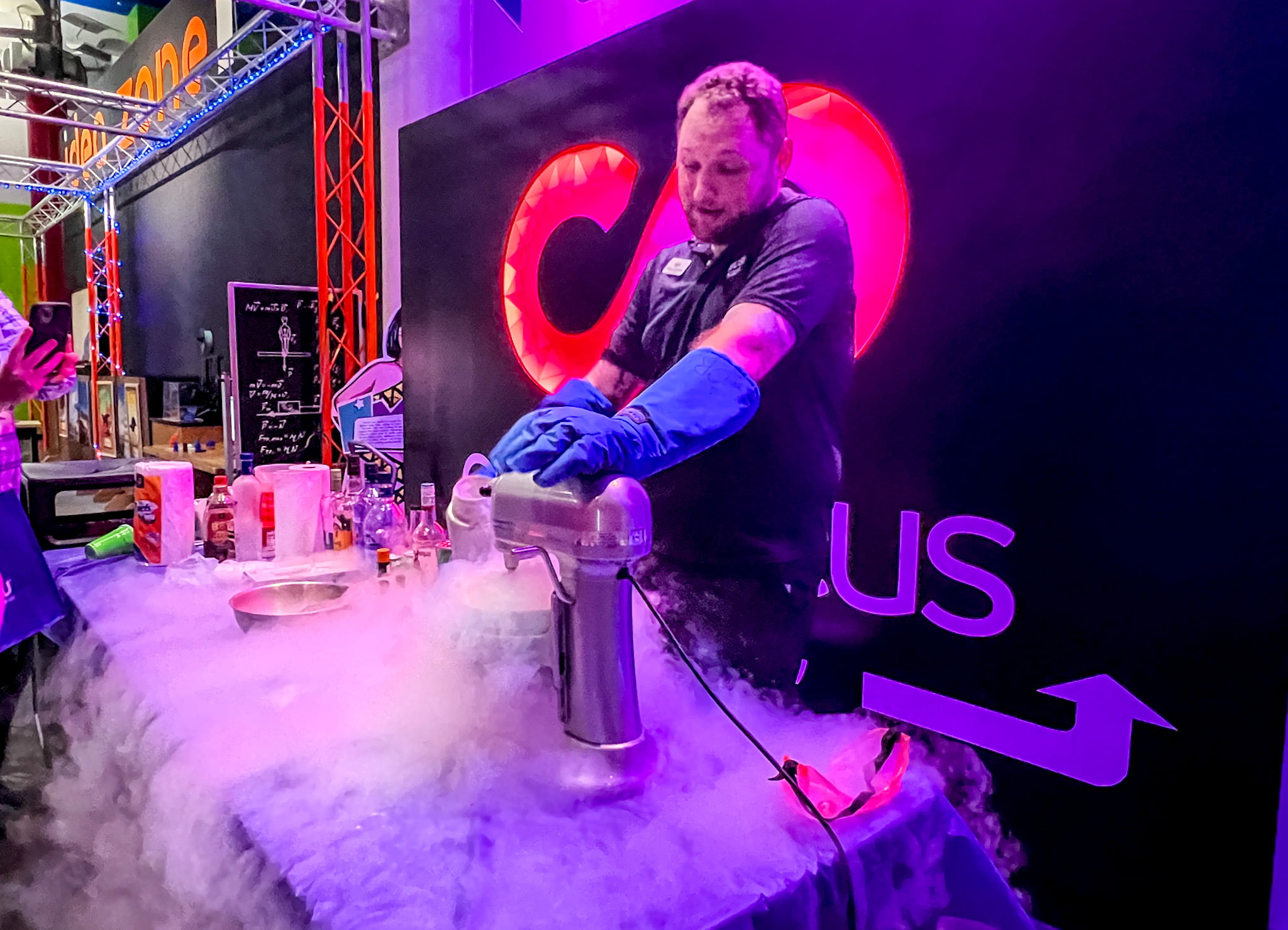 MOSI Science After Dark Nitro Ice Cream