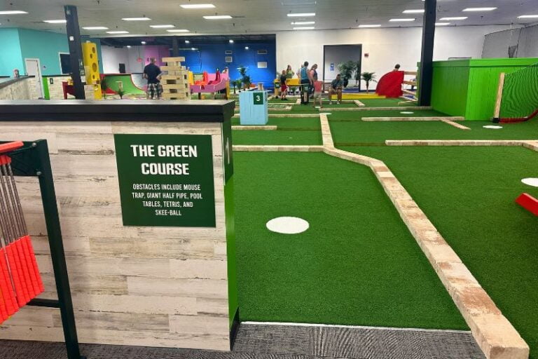 Mr putters indoor mini golf tampa bay green course - image by Molli Keller