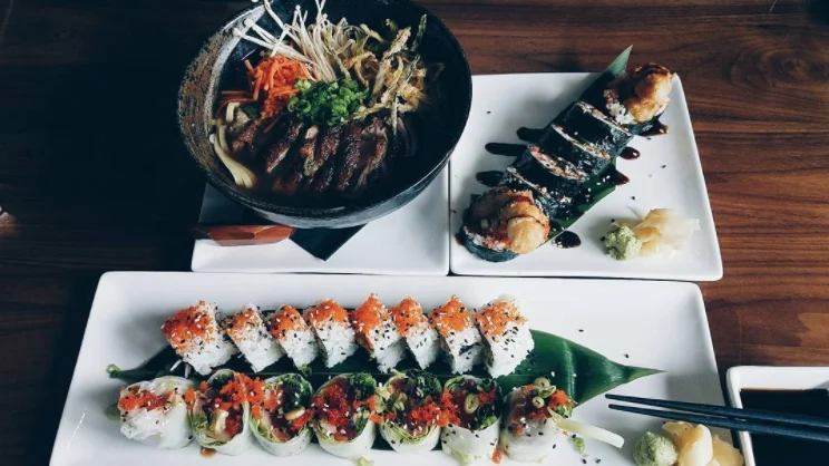 Sushi in St Petersburg