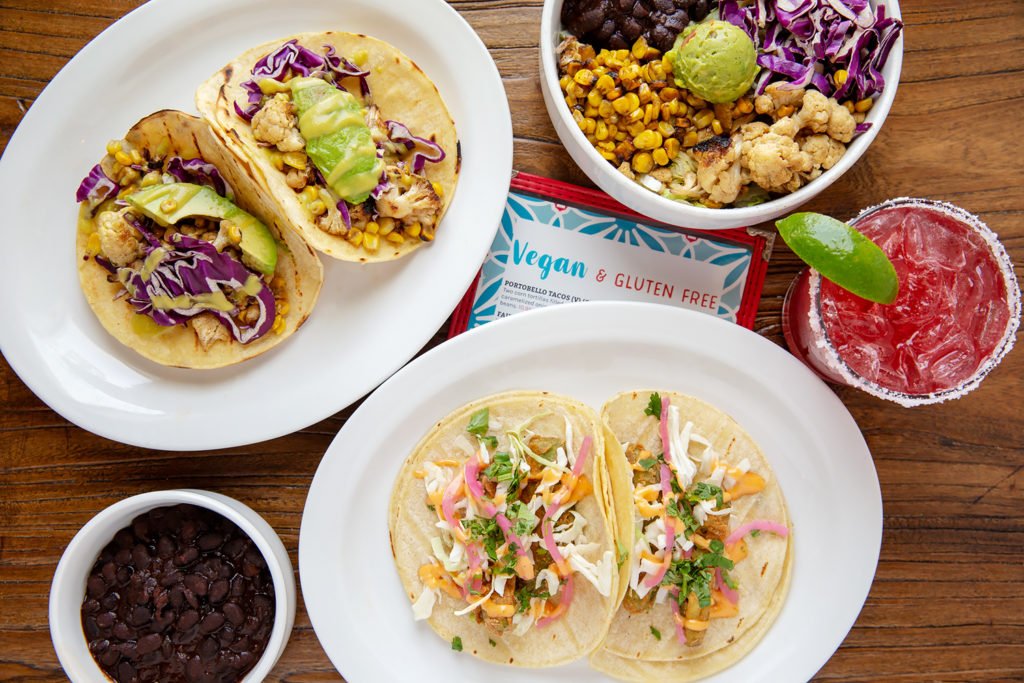 Vegan tacos and bowls at Wicked Cantina Sarasota