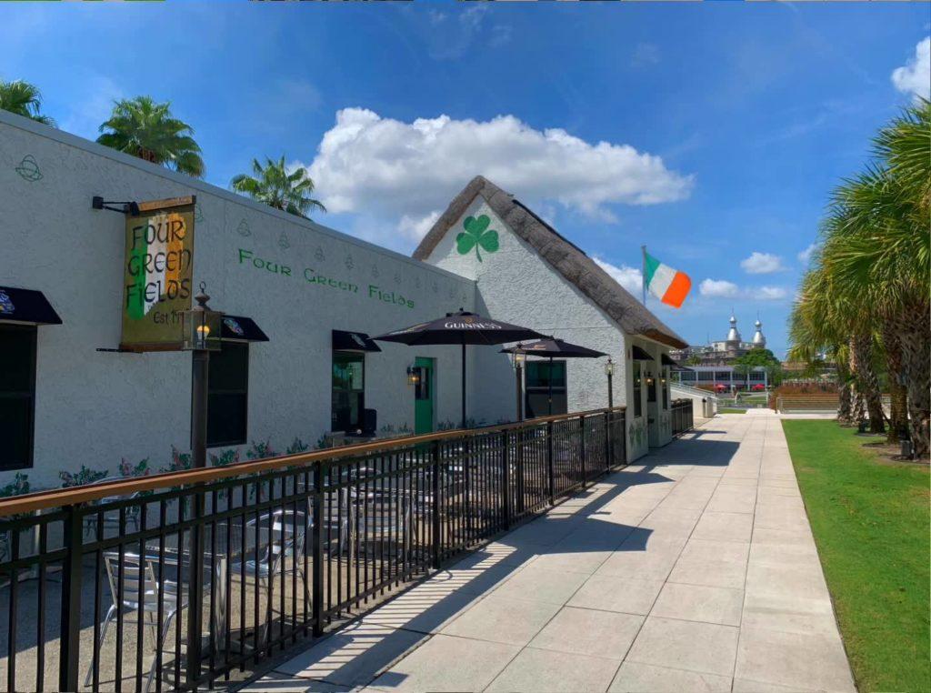 Four Green Fields Irish Pub in Downtown Tampa