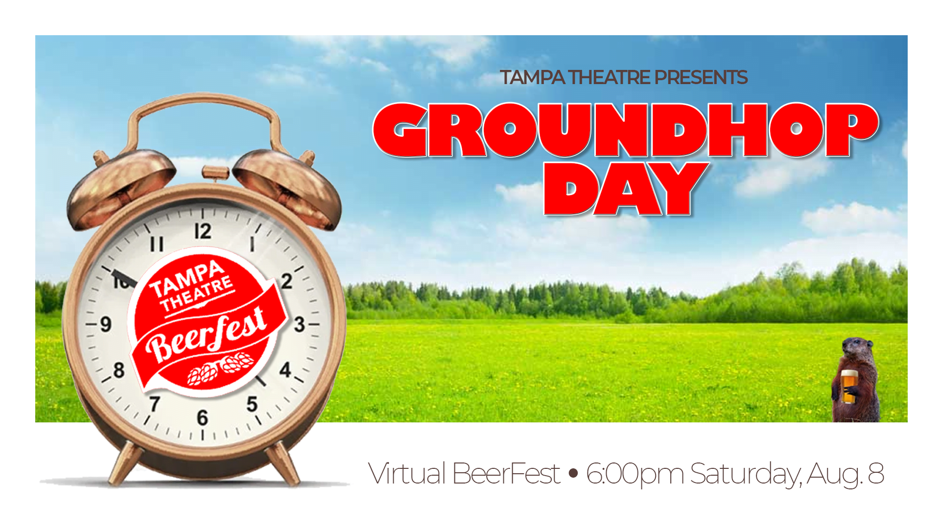 Tampa Theatre Presents Groundhop Day A Virtual Beerfest