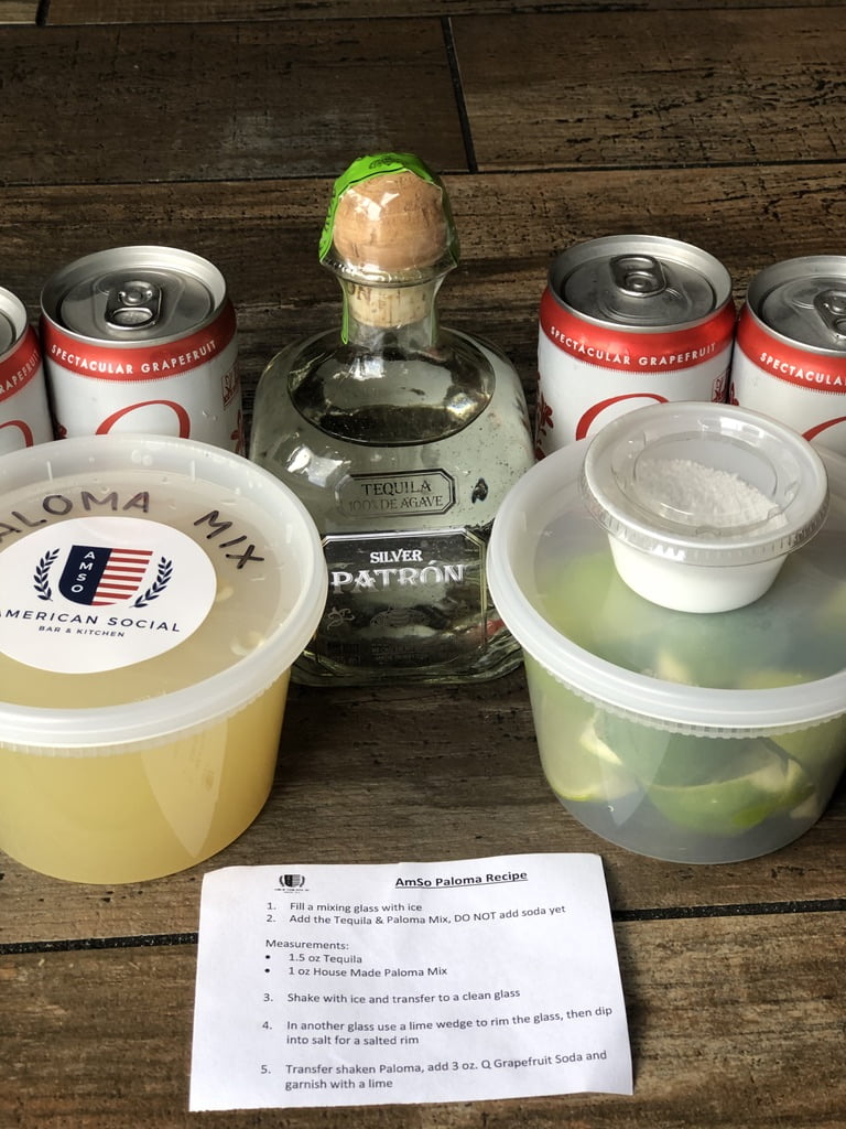 American Social Tampa cocktail kit