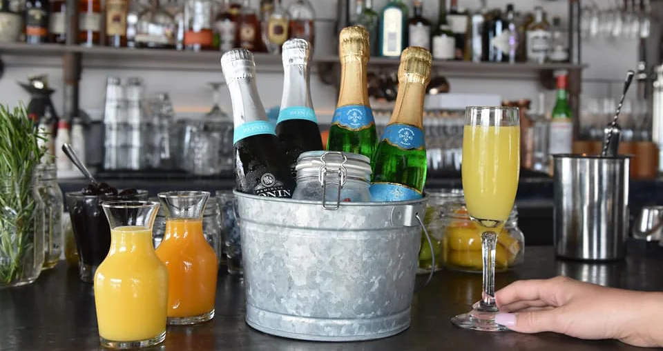 How to Create an Easter Mimosa Bar - Megan French