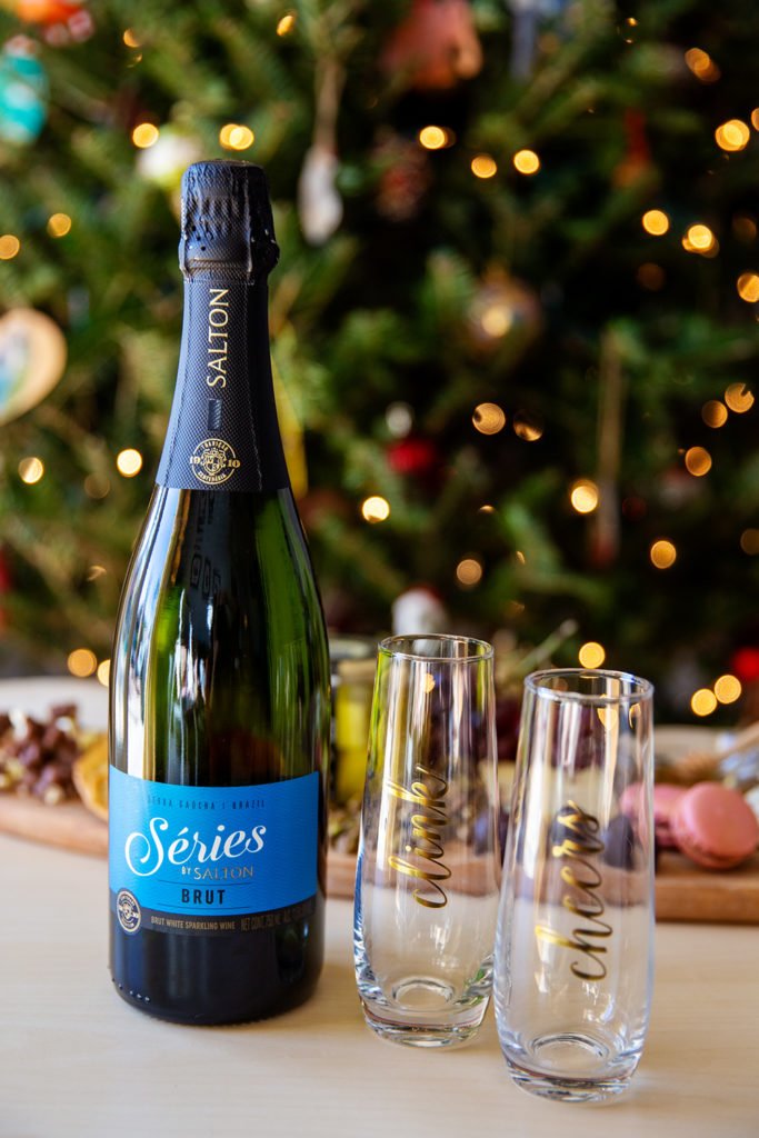 Series Brut New Year's Eve bubbly tasting at home