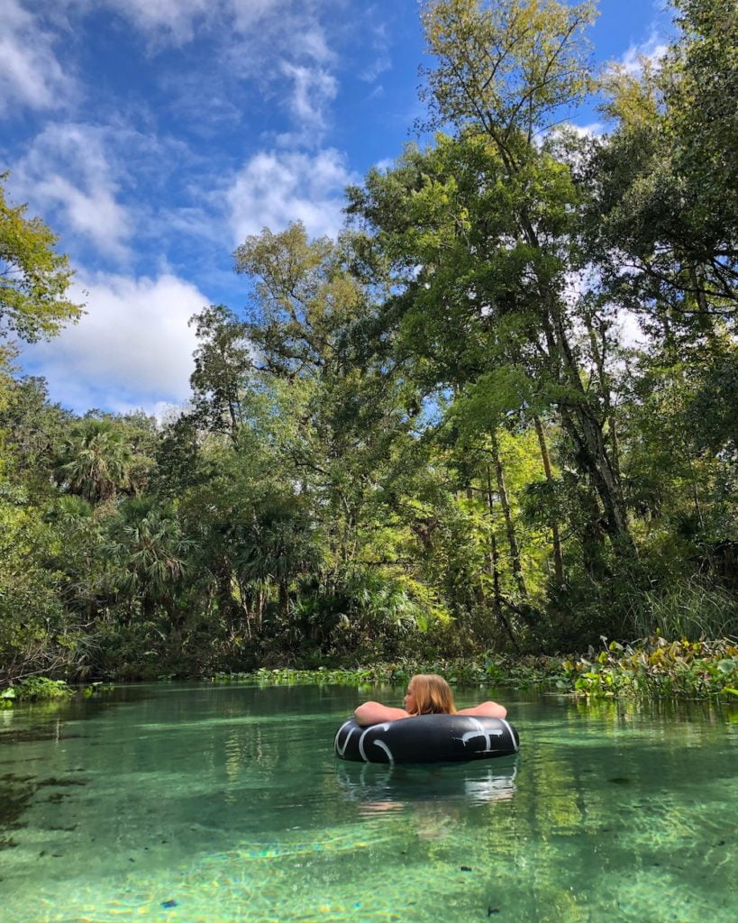 Tubing in Florida at Kelly Park