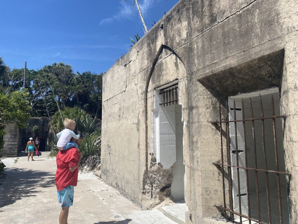 Ruins of Fort Dade on Egmont Key