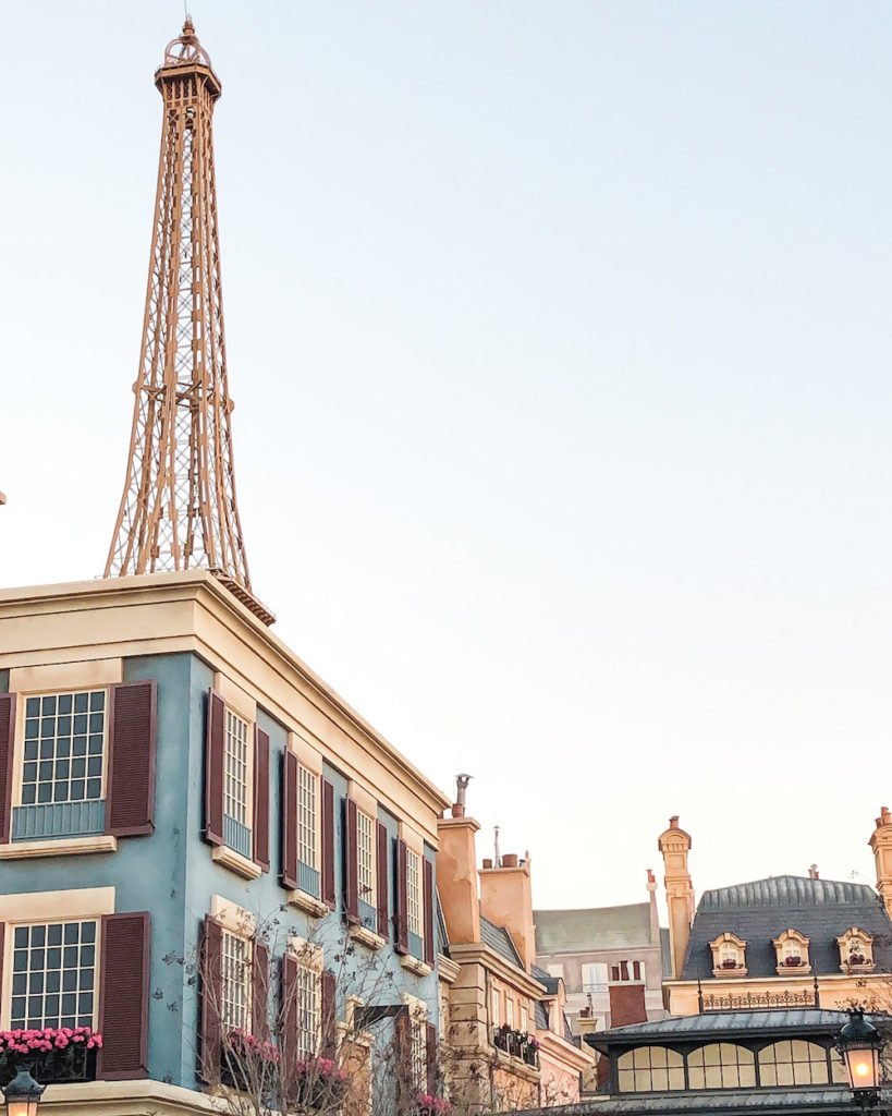 French date night in Tampa - France Pavilion at Epcot