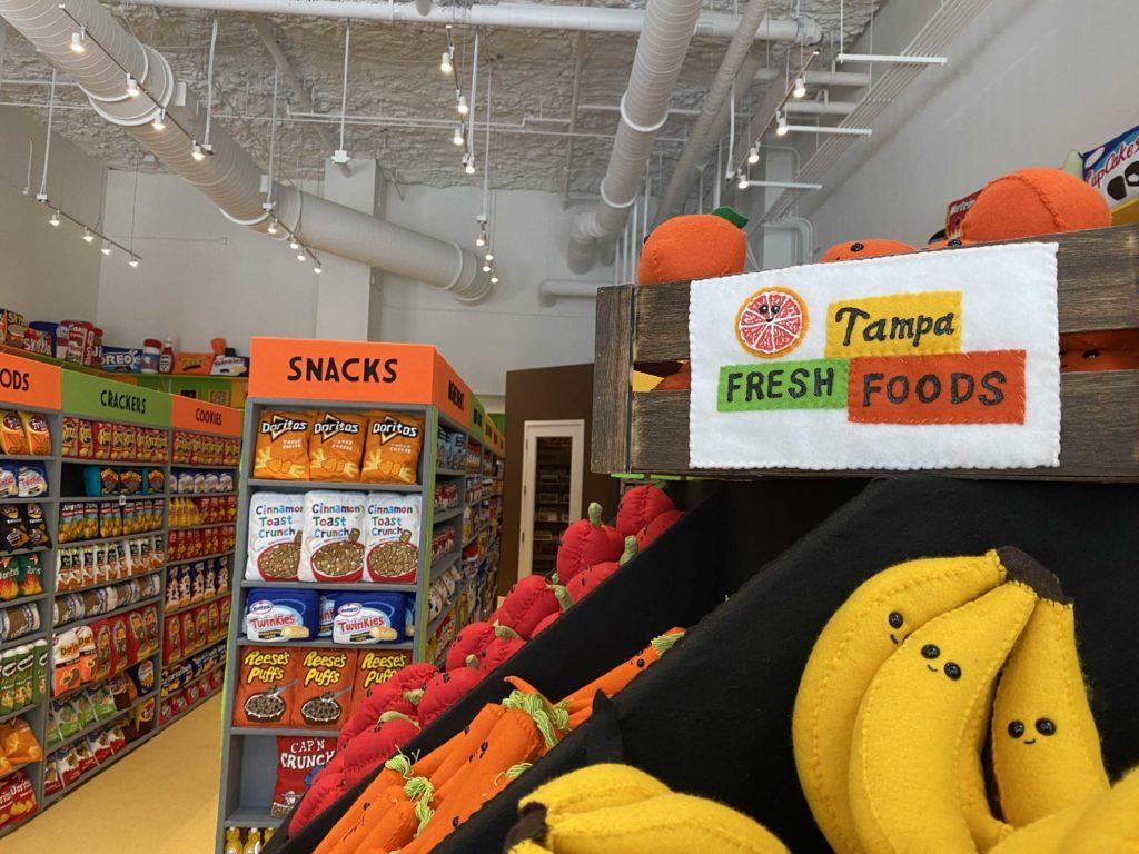 Shop for felt grocery items at 'Tampa Fresh Foods' at Water Street Tampa