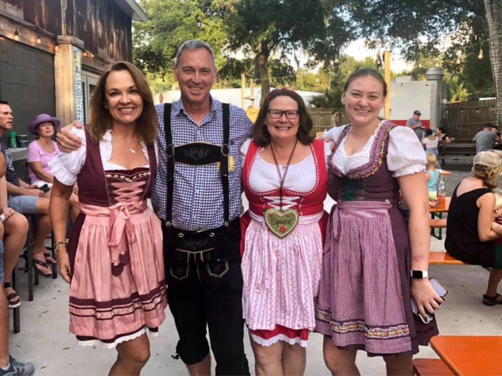 Celebrating Oktoberfest at Crooked Thumb Brewery