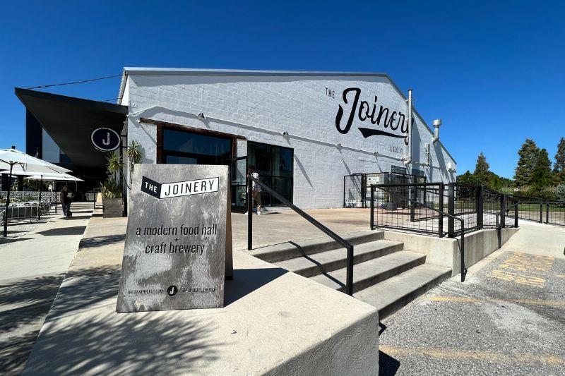 exterior of The Joinery in Downtown Lakeland - Laura Bryne