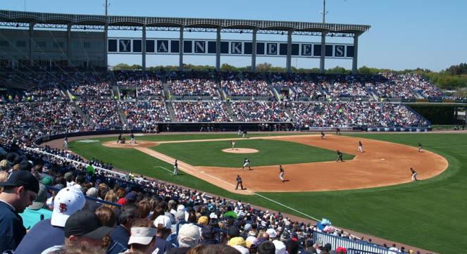 Spring Training Baseball New York Yankees in Tampa