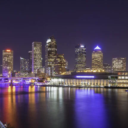 Picture of things to do in downtown Tampa at night