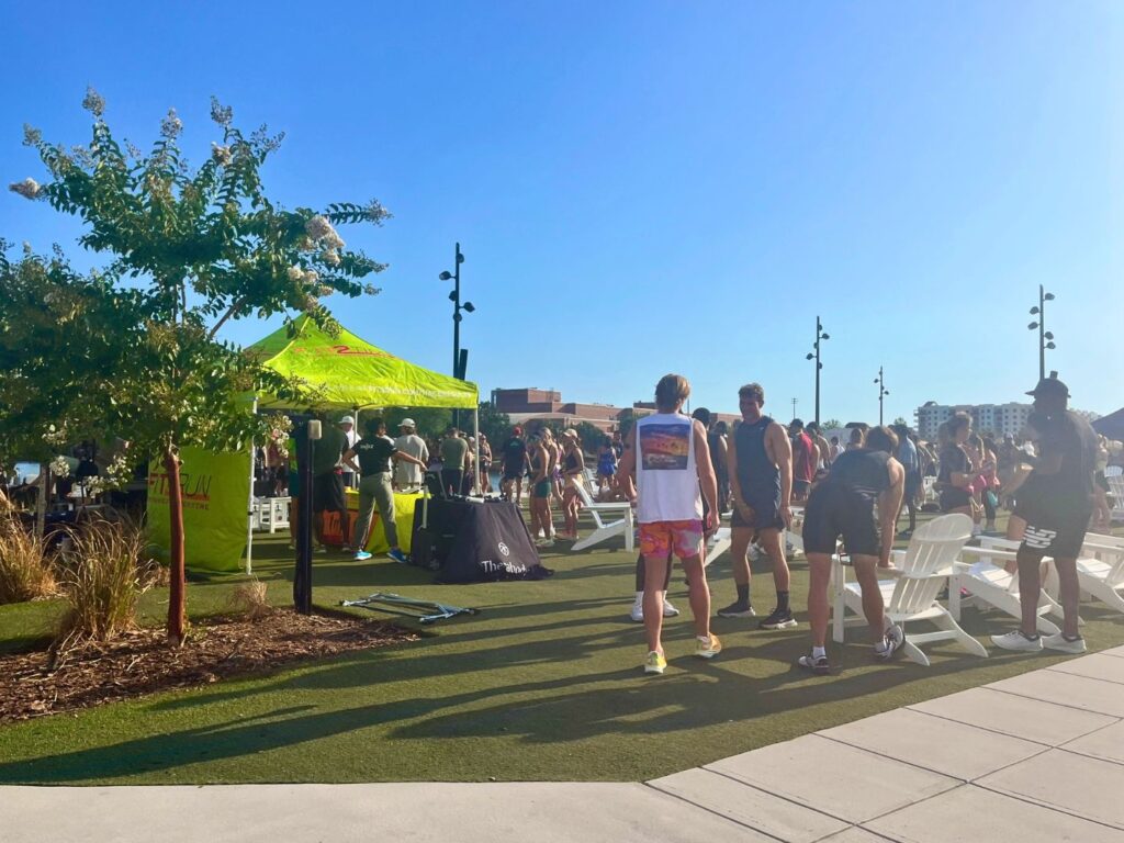 groups at Armature Works Run Club Tampa -