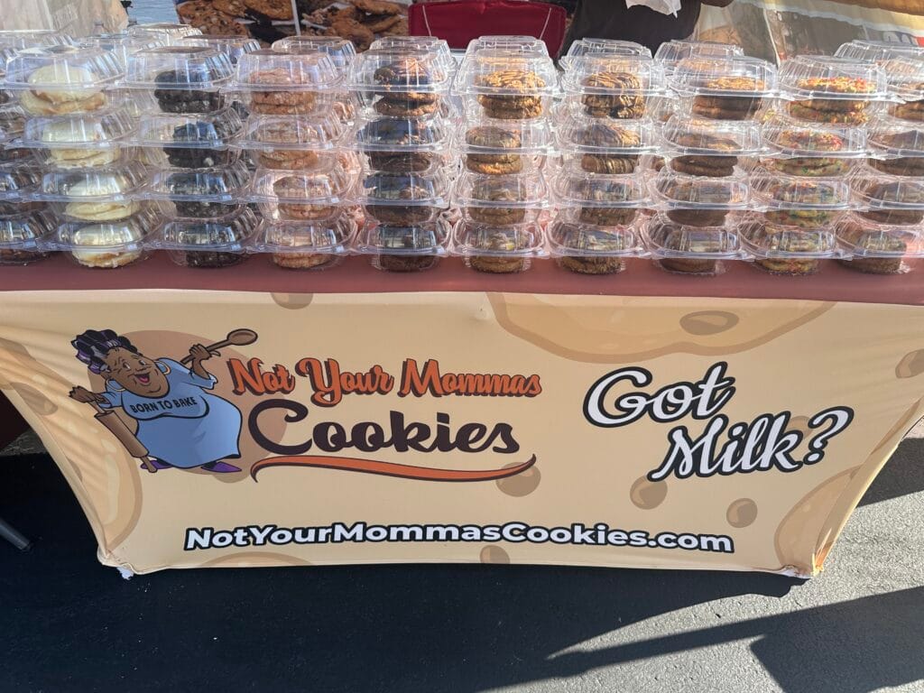 Not Your Mommas Cookies at Fresh Market at Wiregrass