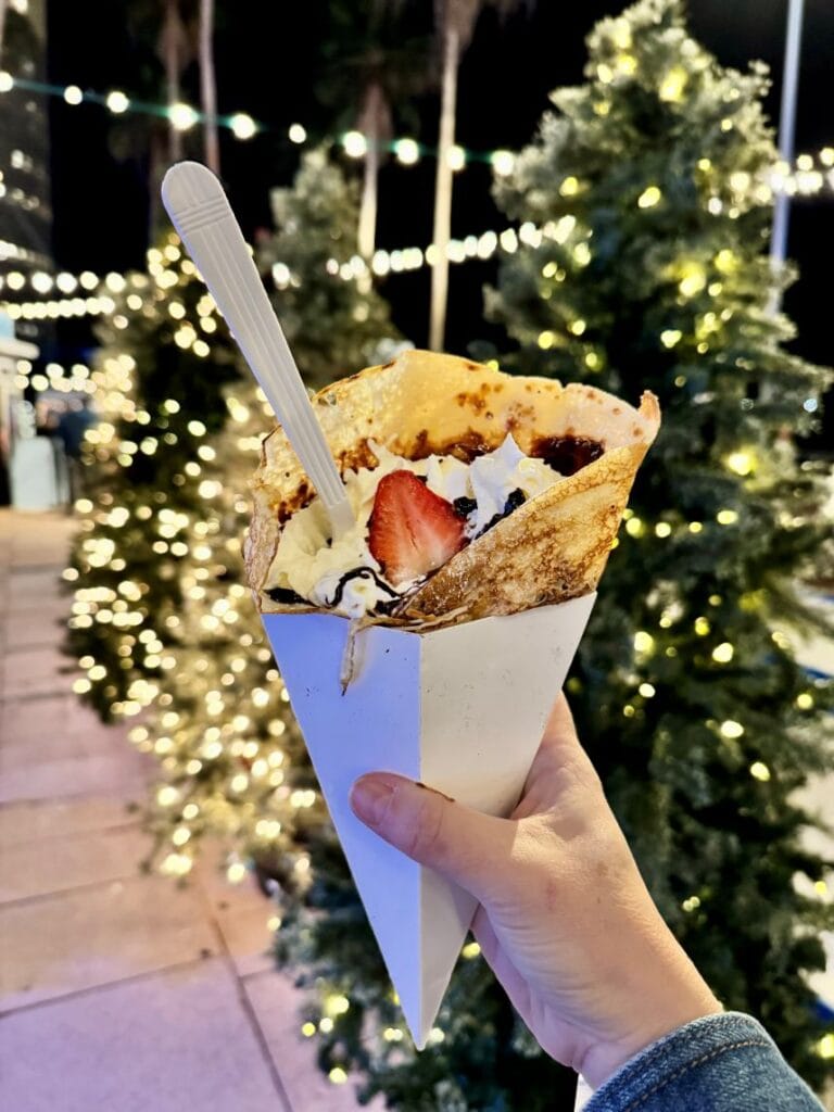 winter village crepe