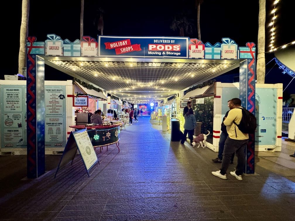 winter village market