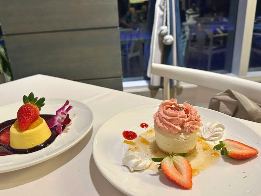 Romantic Valentine's Day Desserts at Ocean Hai Wyndham Grand Clearwater Beach - image by Dani Meyering