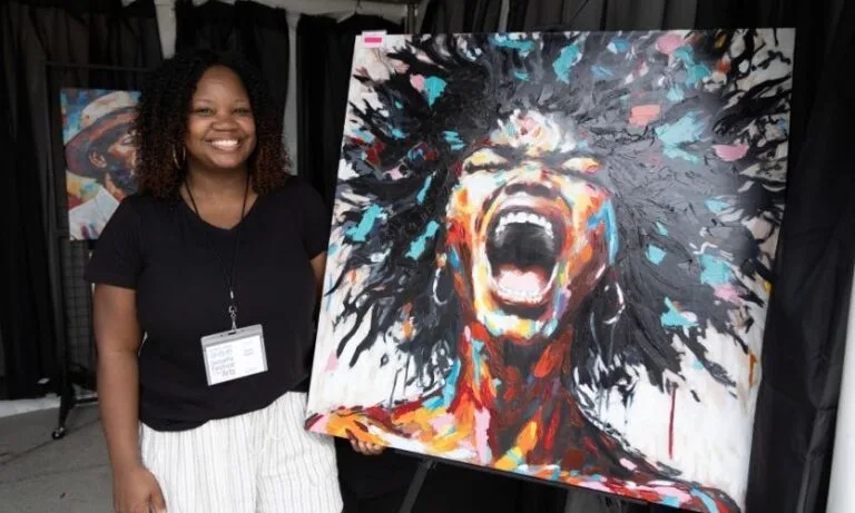 Ashli Harper photo by Will Staples, for Gasparilla Festival of the Arts. 2024.