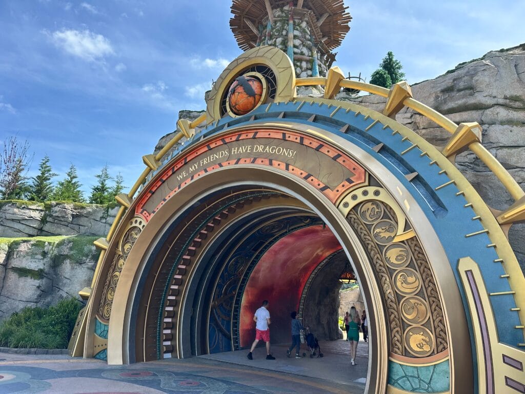 Portal to How to Train Your Dragon Isle of Berk Epic Universe - image by Dani Meyering