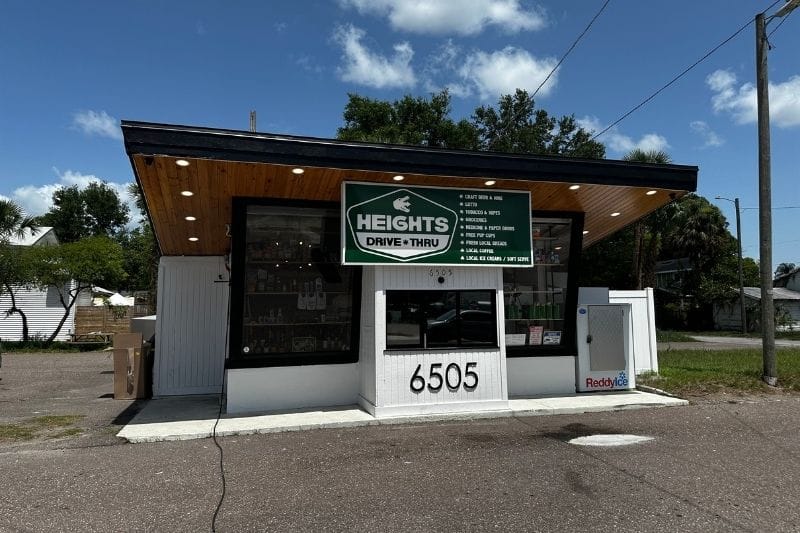 Heights Drive Thru convenience store Seminole Heights