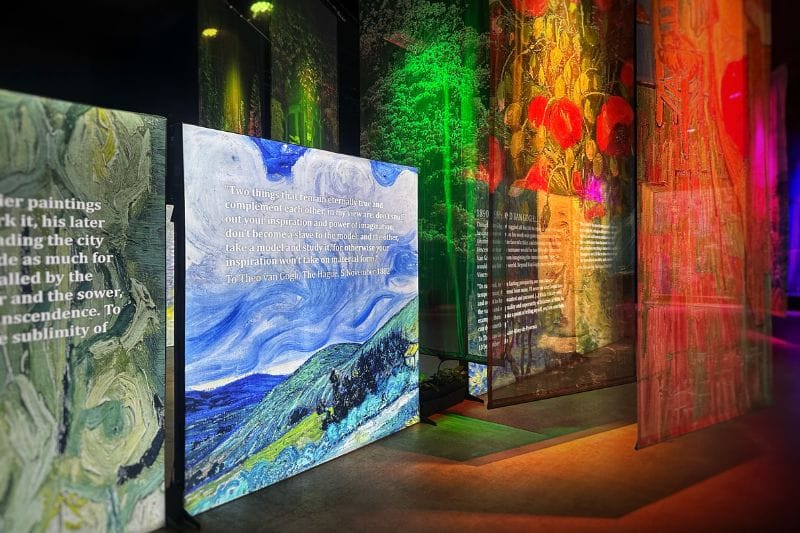 Beyond Van Gogh and Beyond Monet