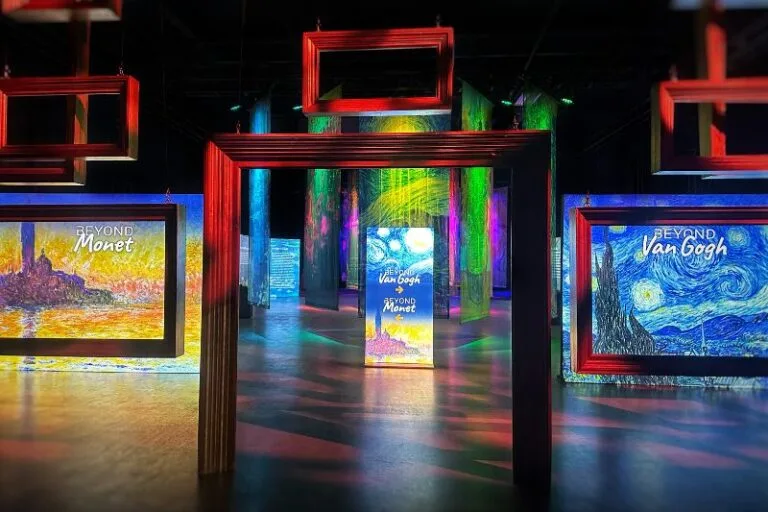 Beyond Van Gogh and Beyond Monet entrance