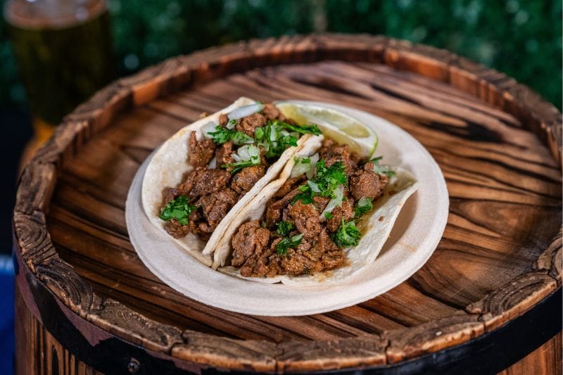 Churrasco Street Taco at Busch Gardens Tampa Bay Bier Fest, Brews & BBQ