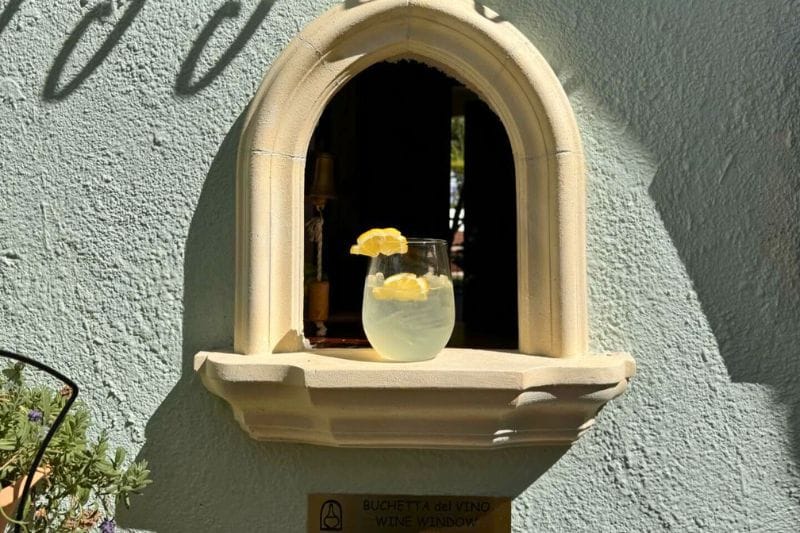 Oggi Spritz Bar Wine Window Tampa Bay lemon drink - @oggitalian