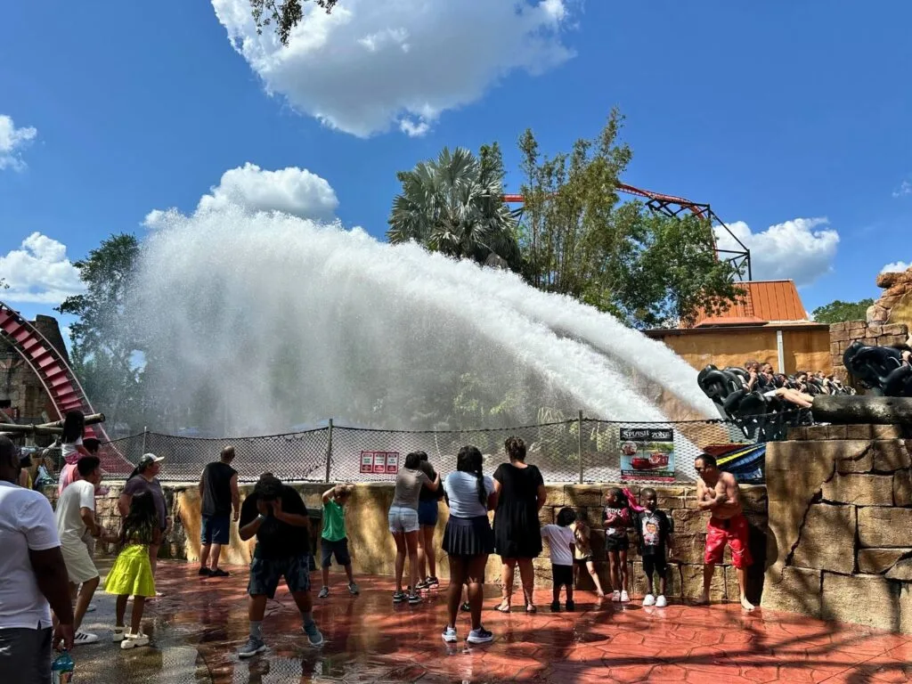SheiKra Coaster splash down Busch Gardens - image by Dani Meyering