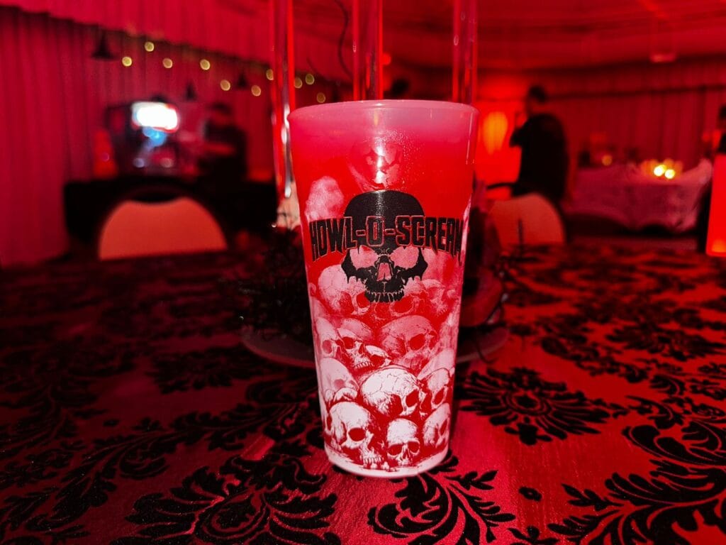 Busch Gardens' 2025 Howl-O-Scream color changing cup