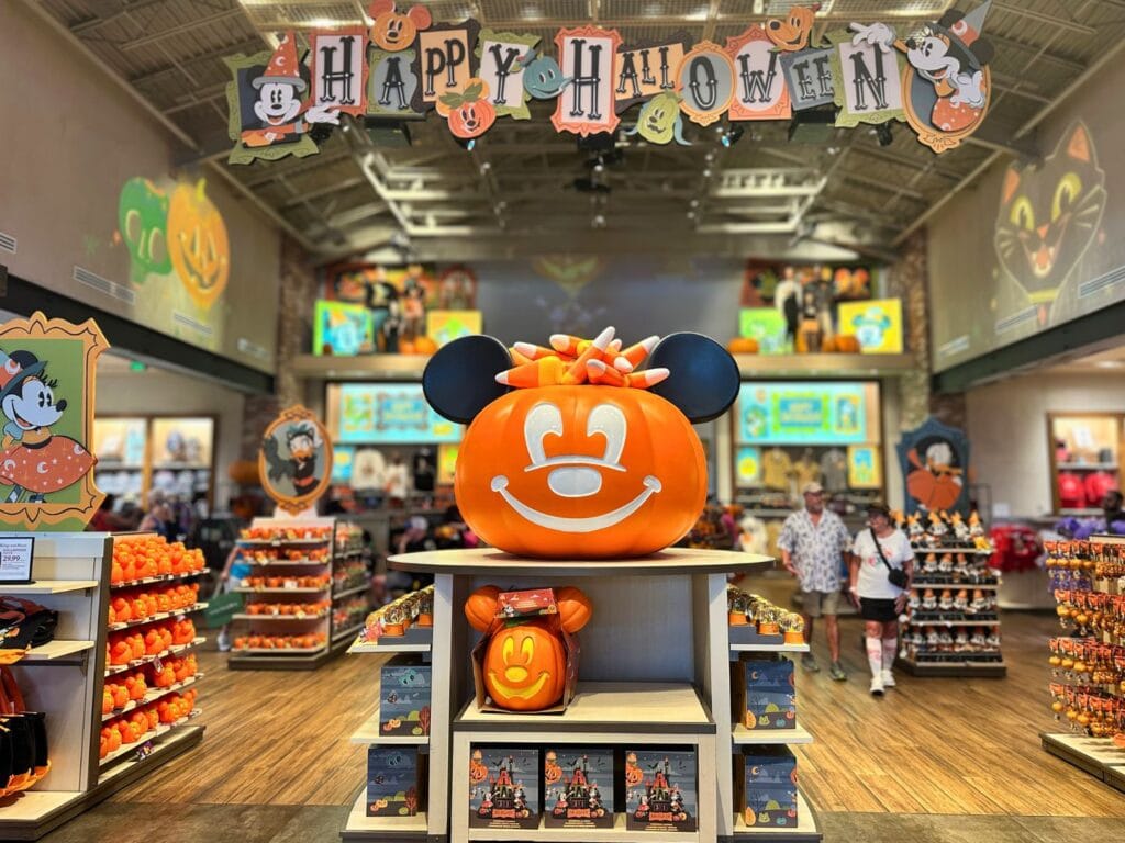 Halloween Merchandise Display at Disney Springs - image by Dani Meyering