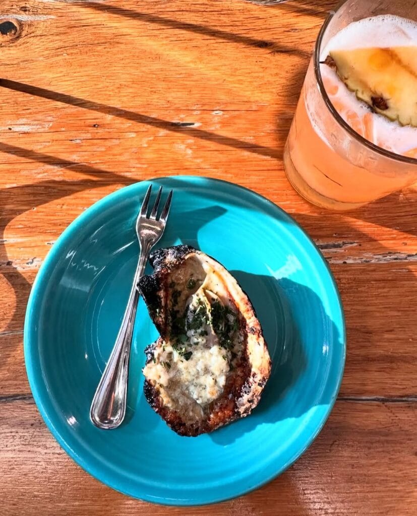 Delicious Charbroiled Oysters from Ulele