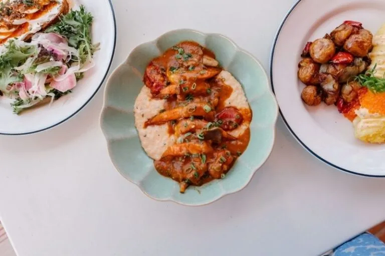 Oystercatchers' brunch buffet selections