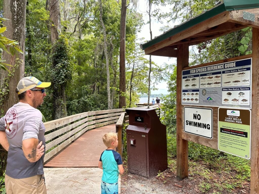 Purchase select fishing gear during the tax holiday and enjoy fishing at Lake Mills Fishing Pier