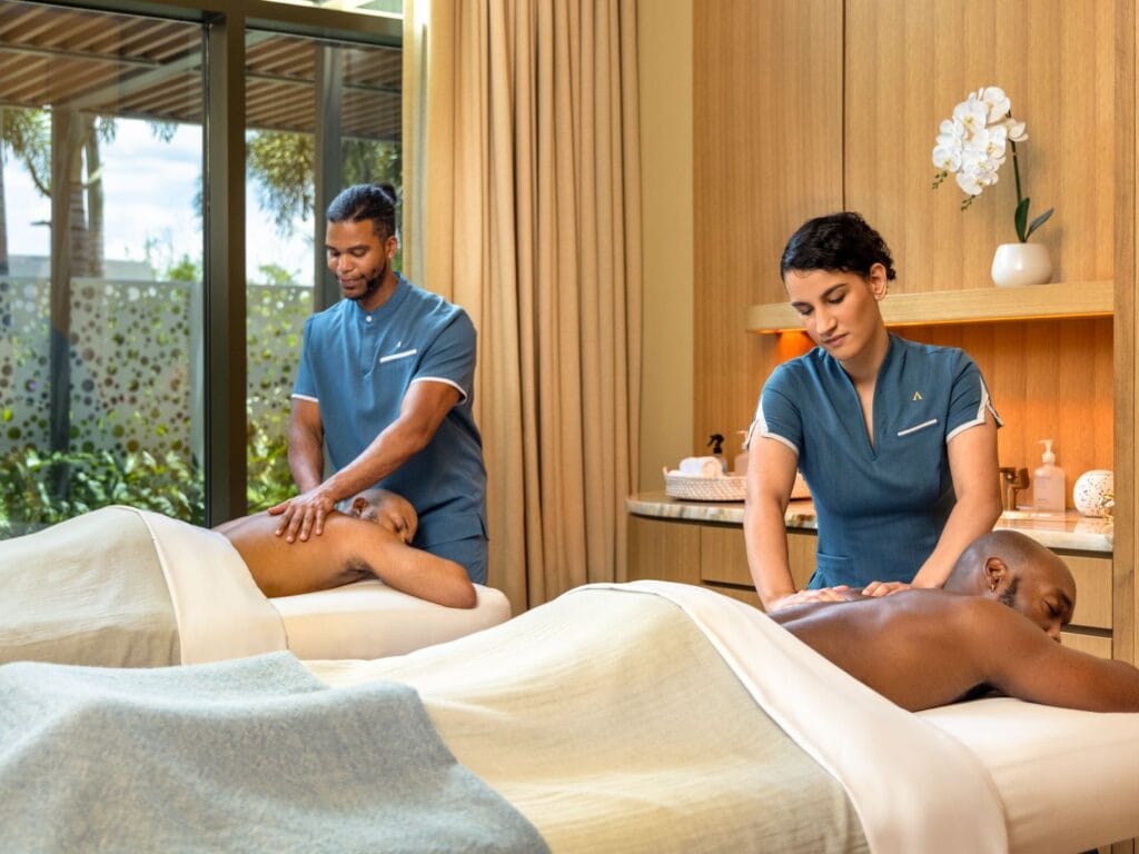Male couples massage Conrad Spa Orlando - image provided by Conrad Orlando