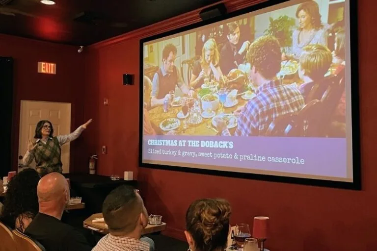 One of the menu items for Step Brothers during the Cinema Supper Series at Gigglewaters