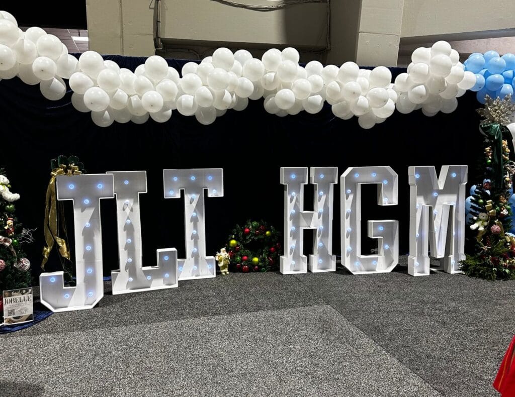 Junior League of Tampa's Holiday Gift Market signage