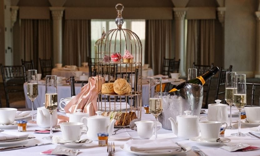 A table spread from The Vinoy's Nutcracker High Tea