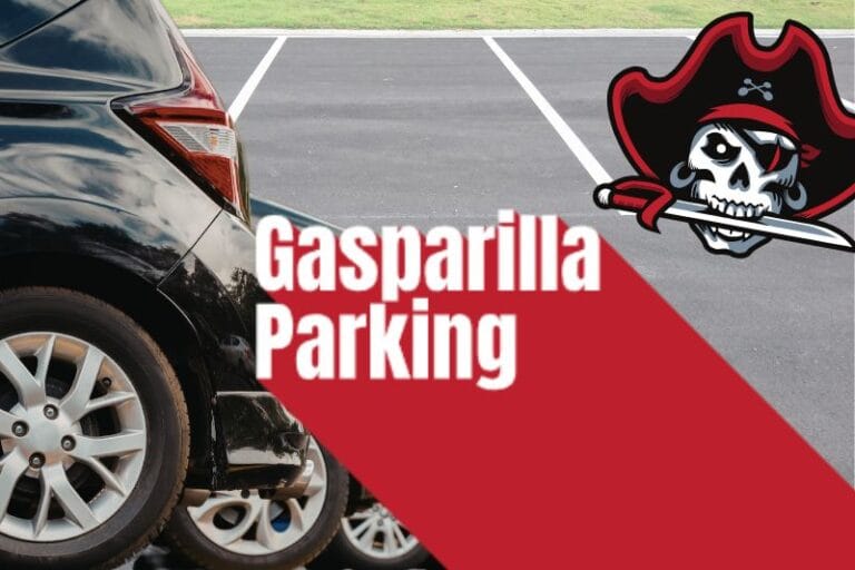 Gasparilla Tampa Bay Parking Guide - canva images by Dani Meyering