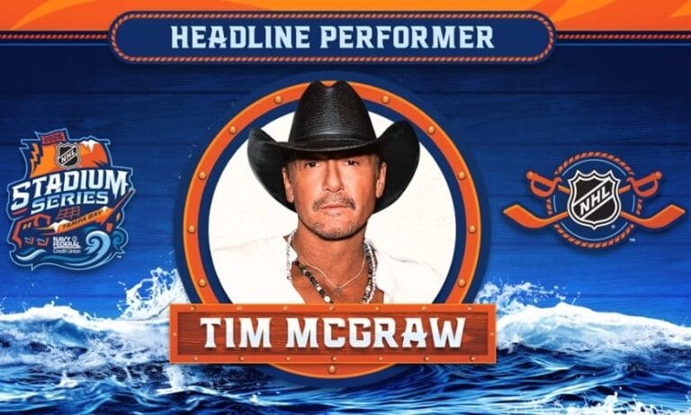 Tim McGraw to headline the NHL Stadium Series outdoor game in Tampa Florida