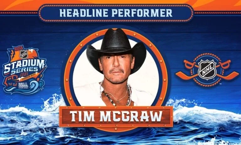 Tim McGraw to headline the NHL Stadium Series outdoor game in Tampa Florida