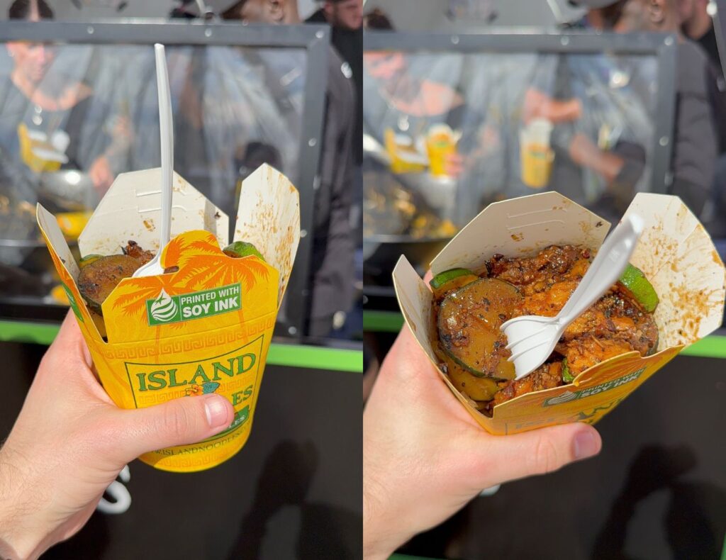 Island Soba Noodles with Teriyaki Chicken and veggies