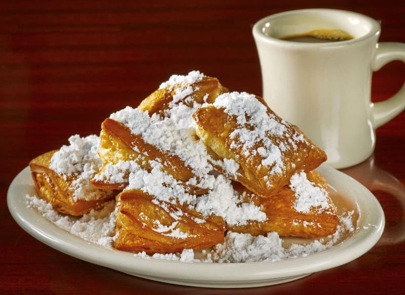 beignets from Tibby's for Easter Brunch this year