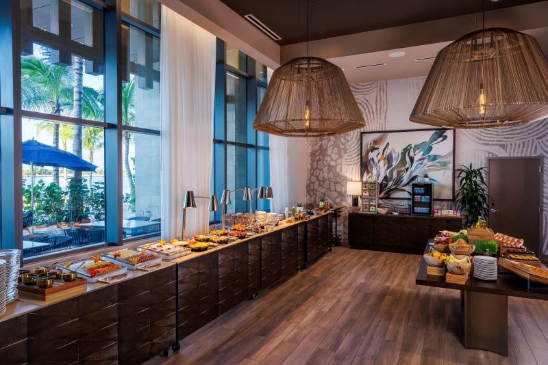 Mother's Day Brunch buffet at Latitude 28 at J.W. Marriott Clearwater Beach