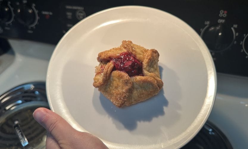 Apple Berry Blossom dessert pastry from Wild Fork