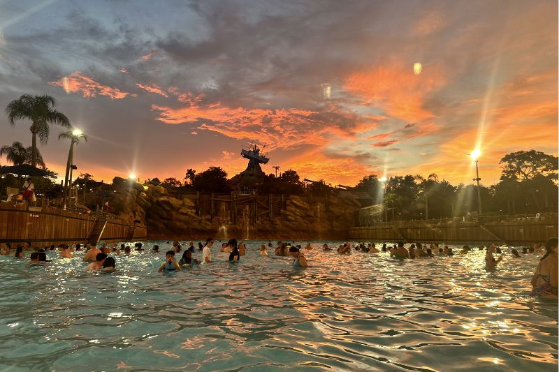 Typhoon Lagoon Surf Pool for H2O Glow