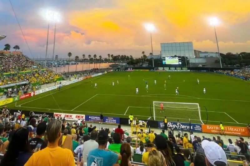 Tampa Bay Rowdies Soccer Game