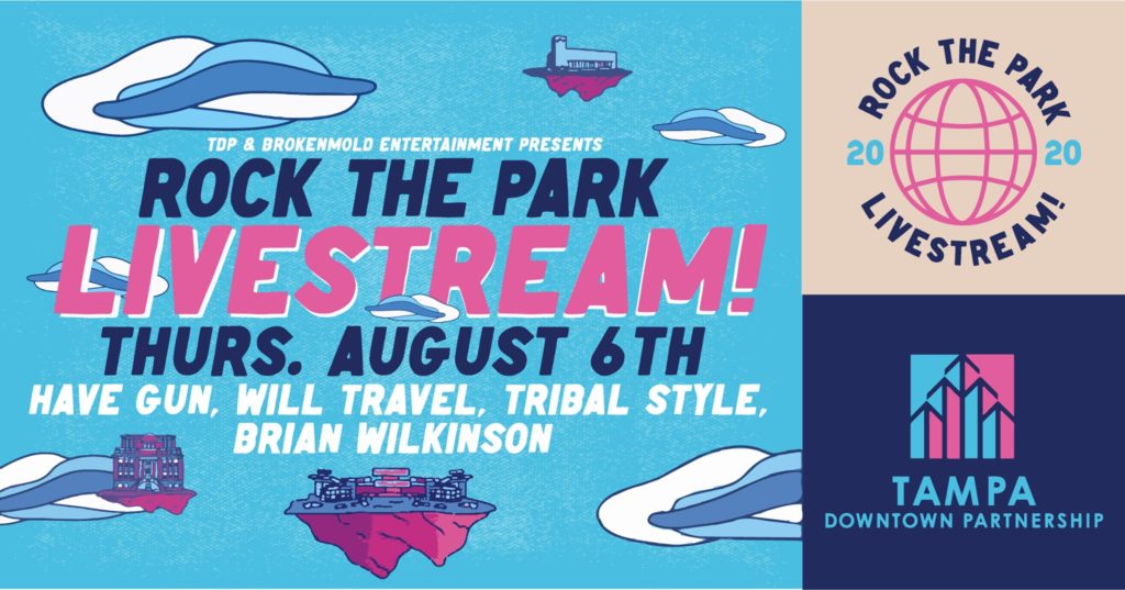 Rock the Park Tampa Livestream concerts
